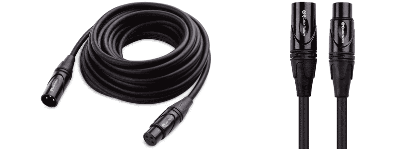 cable matters premium xlr to xlr microphone cable