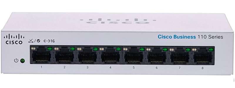 cisco business cbs110-8t-d
