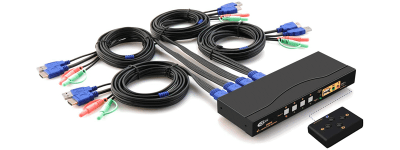 cklau 4kx2k hdmi kvm switch