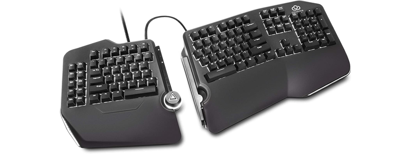 cloud nine c989m ergonomic mechanical keyboard