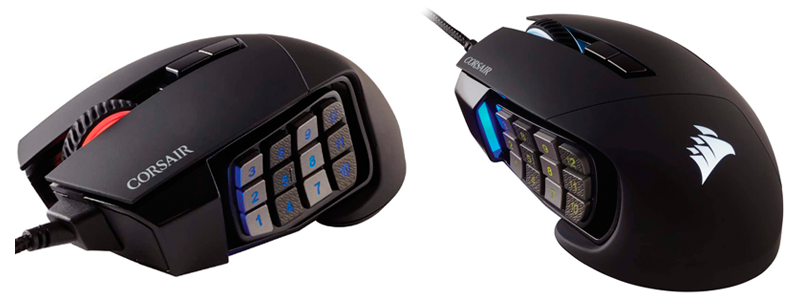 corsair scimitar rgb elite