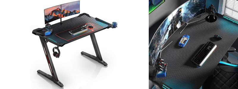eureka gaming colonel z1s e-sport desk