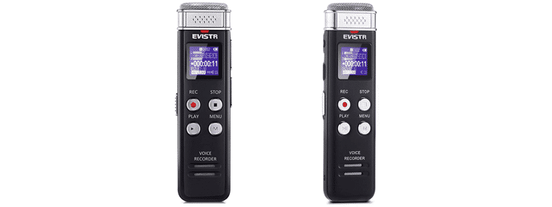 evistr 16gb digital voice recorder