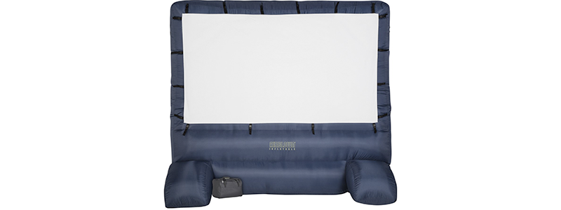 gemmy deluxe airblown movie screen