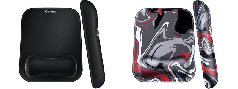 gimars elongate smooth lycra mouse pad
