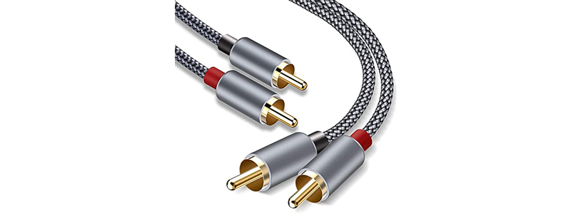 goalfish rca male to male subwoofer cable
