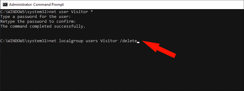 how to add a guest account on windows 10 7