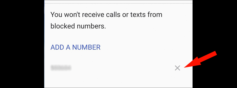 how to block a number on android 12