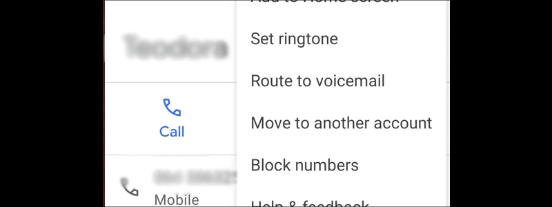 how to block a number on android 14