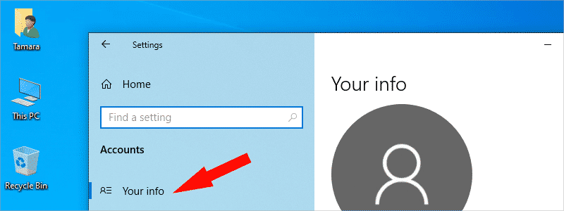 how to change account name on windows 10 10