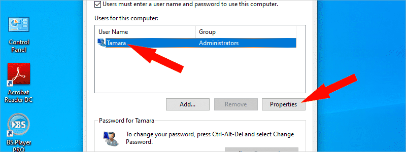 how to change account name on windows 10 18
