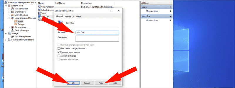 how to change account name on windows 10 26