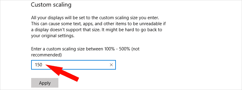 how to change icon size in windows 10 g
