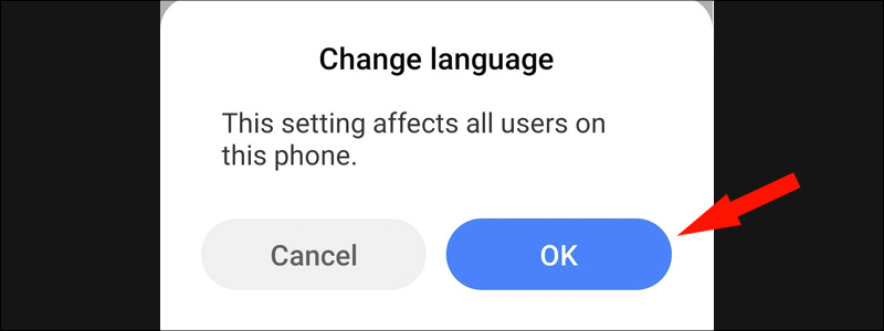 how to change language in google chrome android 16