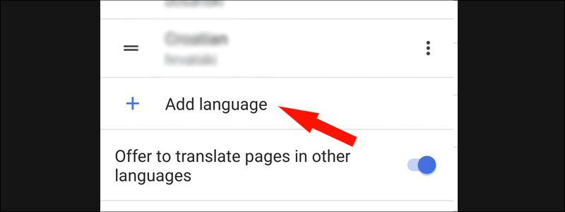 how to change language in google chrome android 5