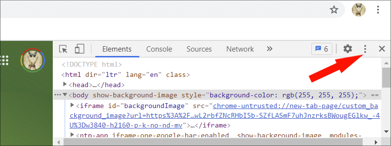 how to change location on google chrome 6