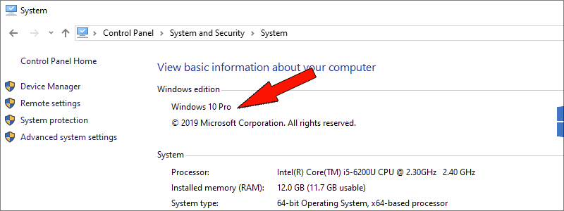how to check windows version 15