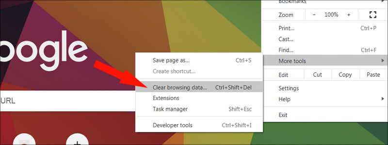 how to clear cookies on chrome 5