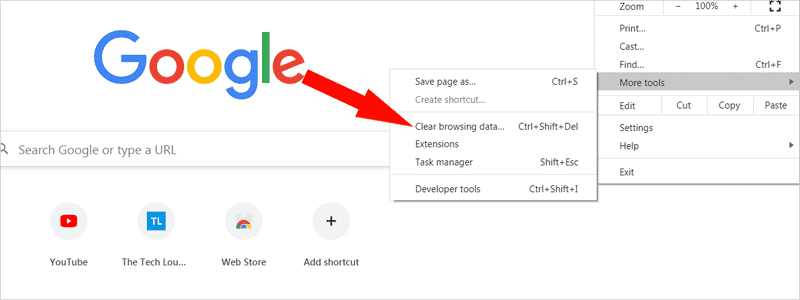 how to clear history on chrome 3