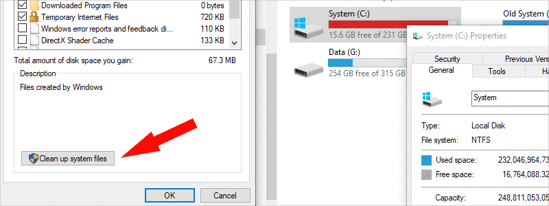 how to delete temporary files in windows 10 m