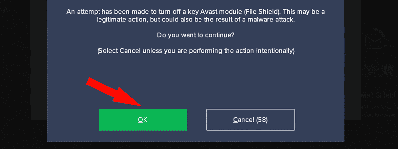 how to disable avast 12
