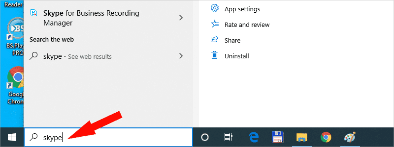 how to disable skype on windows 10 k