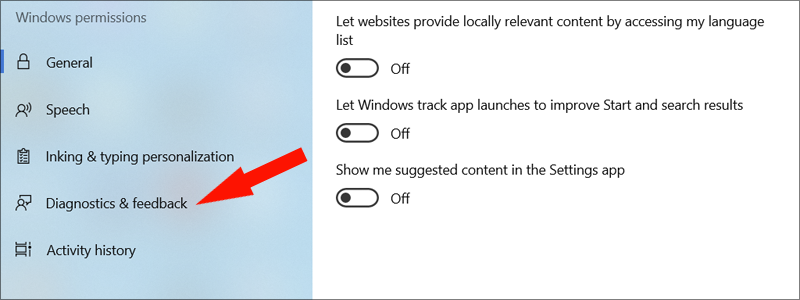 how to disable telemetry and data 4