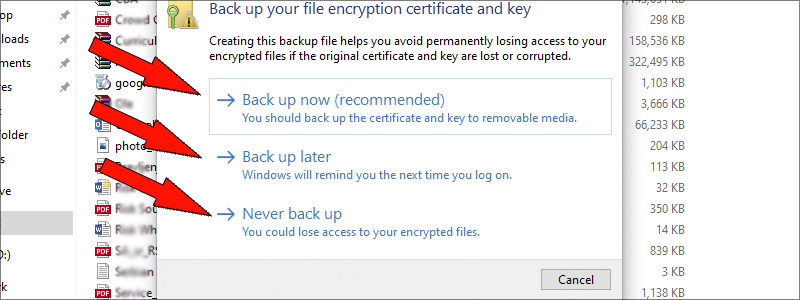 how to encryptdecrypt files on windows 10 10