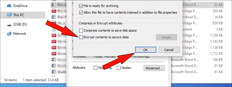 how to encryptdecrypt files on windows 10 21