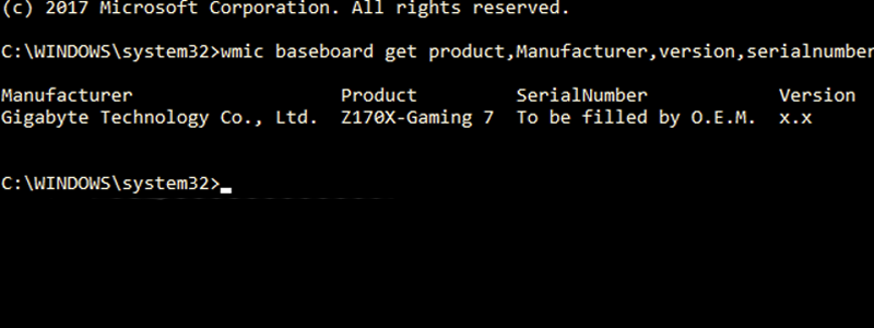 how to find out what motherboard i have on windows 10 34