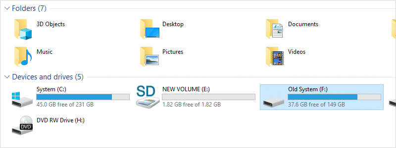 how to format sd card on windows 10 18