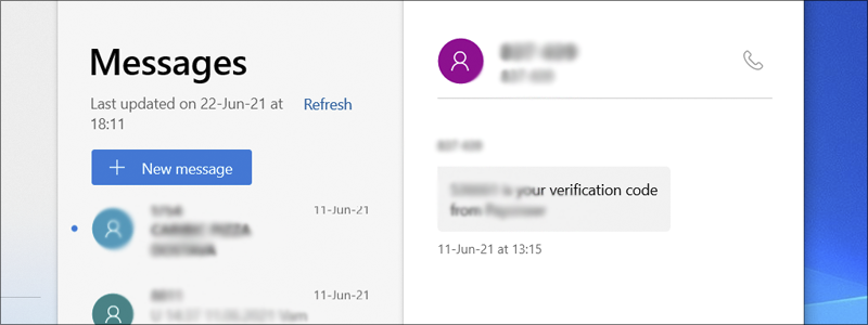 how to print text messages from android 11