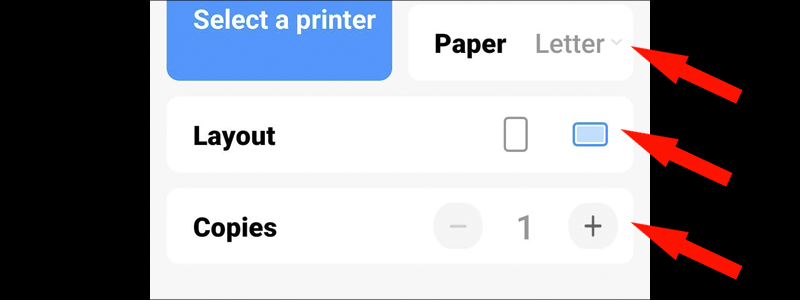 how to print text messages from android 5