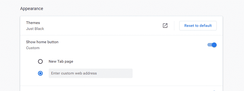 how to remove a theme from chrome 6