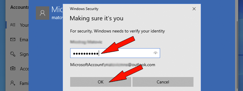 how to remove password from windows 10 17