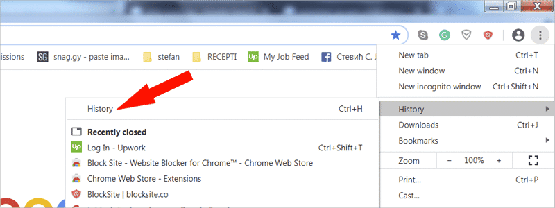 how to restore tabs on chrome 5