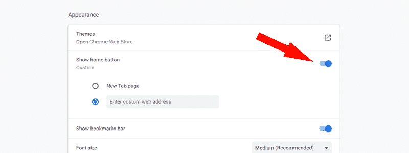 how to set homepage in google chrome 04 2