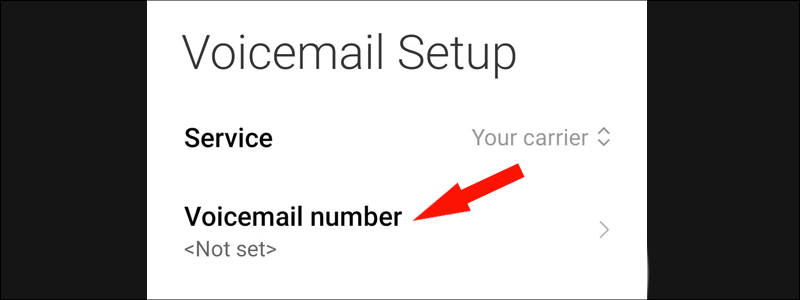how to set up voicemail on android 6