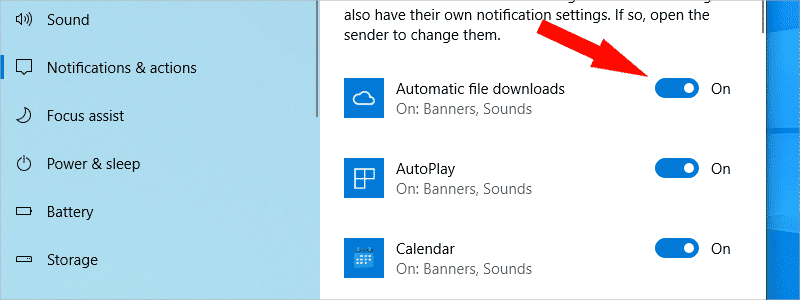 how to stop notifications in windows 10 f