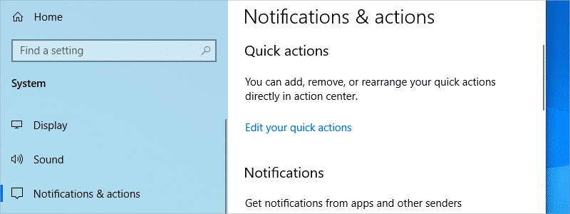 how to stop notifications in windows 10 g