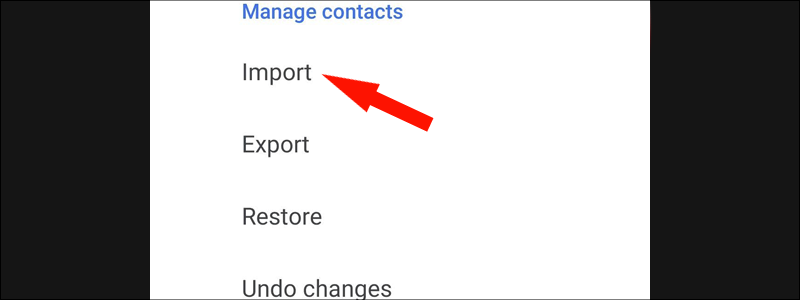 how to transfer contacts from android to android 12