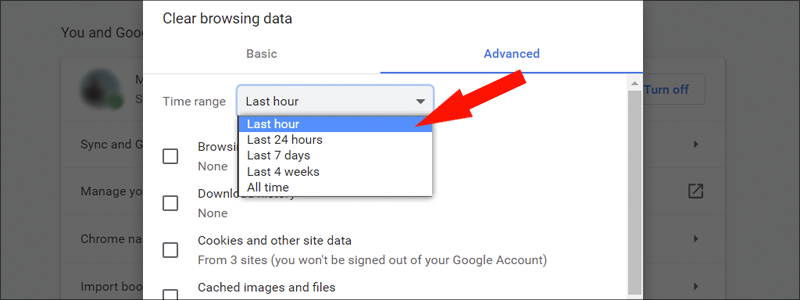 how to turn off uutofill on chrome 26