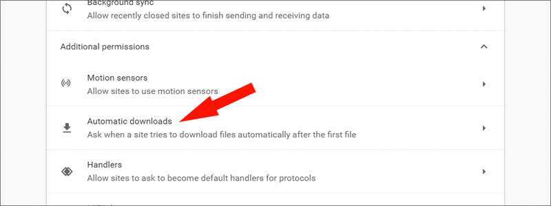 how to unblock automatic downloads on google chrome 8