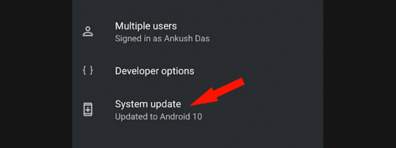 how to update android 3