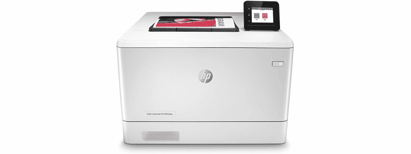 hp color laserjet pro m454dw printer