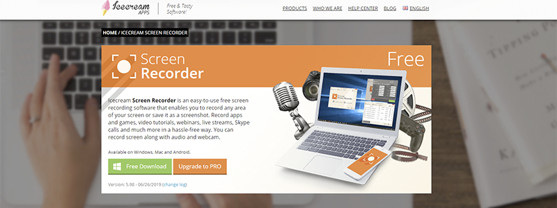 icecream screen recorder