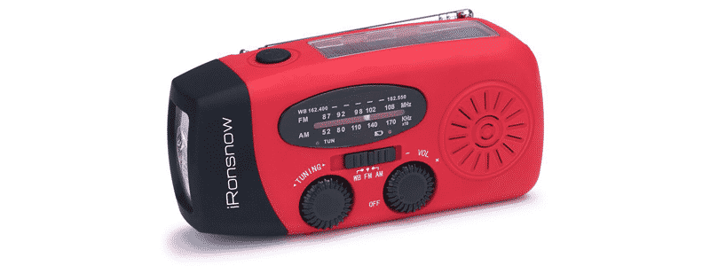 ironsnow solar emergency noaa weather radio