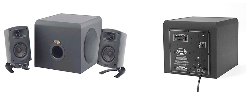 klipsch promedia 21 - Best computer speakers for powerful low-end sound
