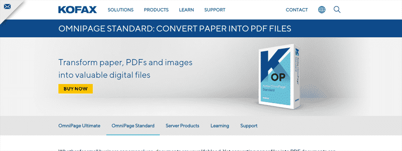 OmniPage Standard