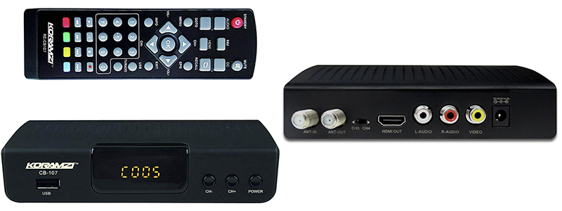 koramzi hdtv digital tv converter box cb-107